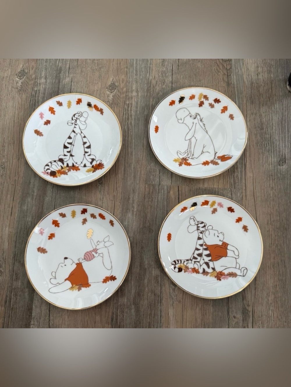 Zrike Winnie the Pooh and Friends themed plates